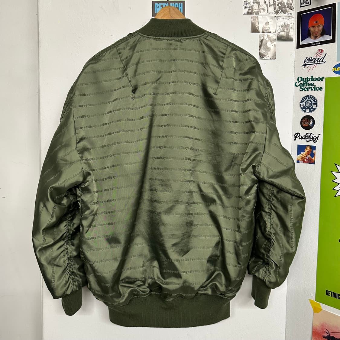 스투시 리버서블 MA-1 자켓 상품이미지6
