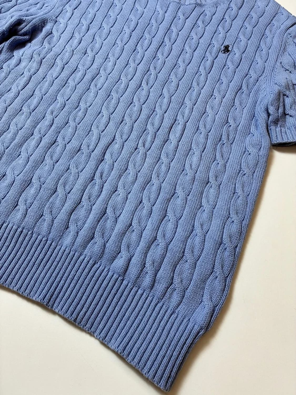 폴로 랄프로렌 큐알 신형 우먼스 반팔 니트 PN8772 상품이미지4