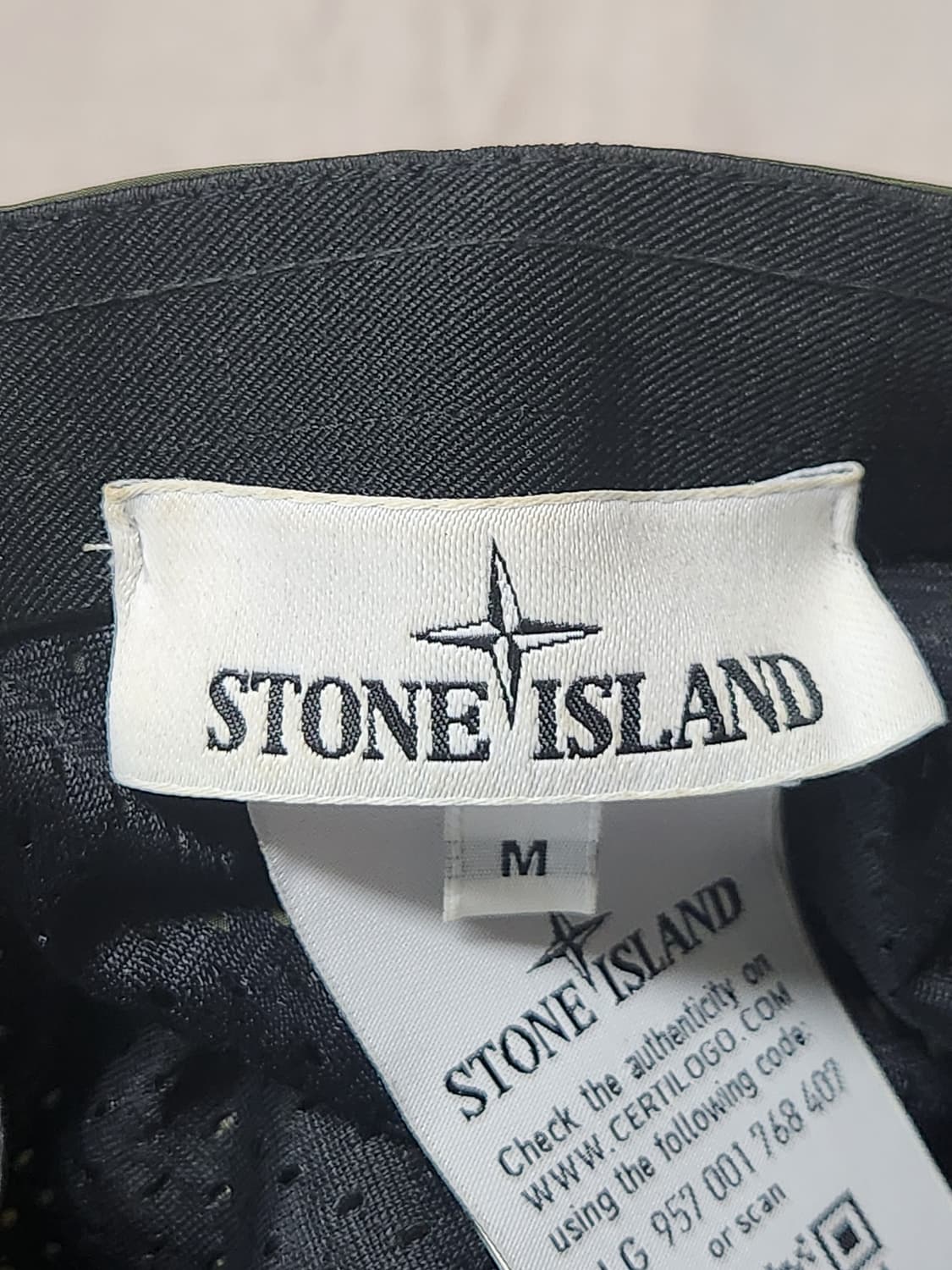 스톤아일랜드 나일론메탈 캡 M 상품이미지6