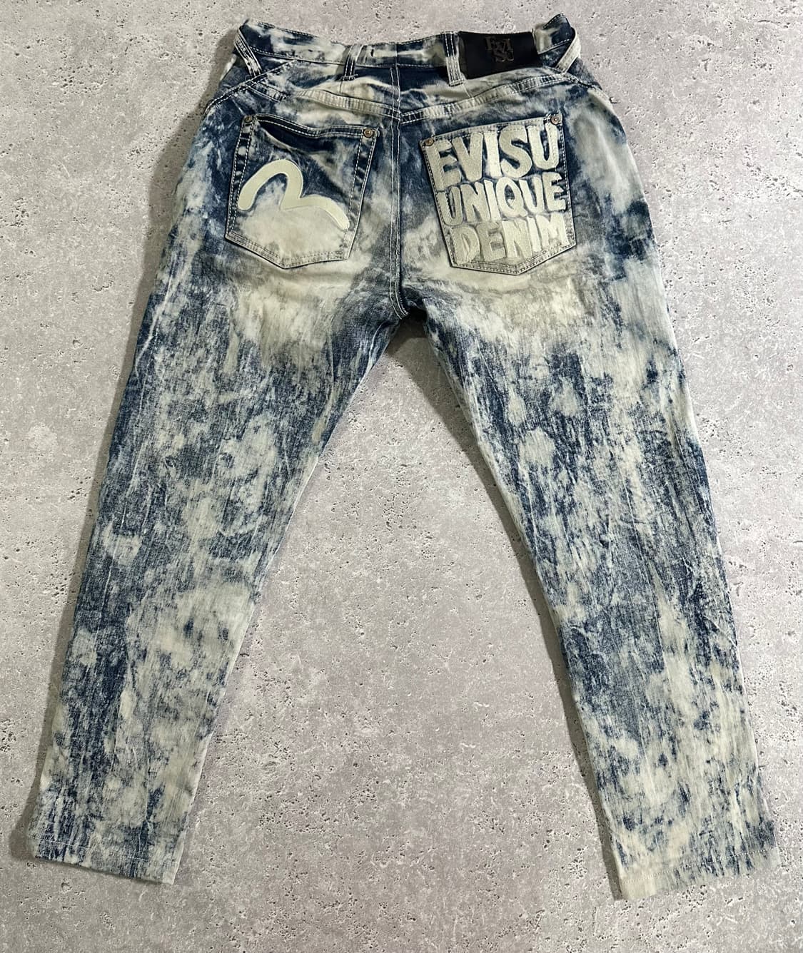 00s EVISU 유니크 데님 /708 상품이미지3