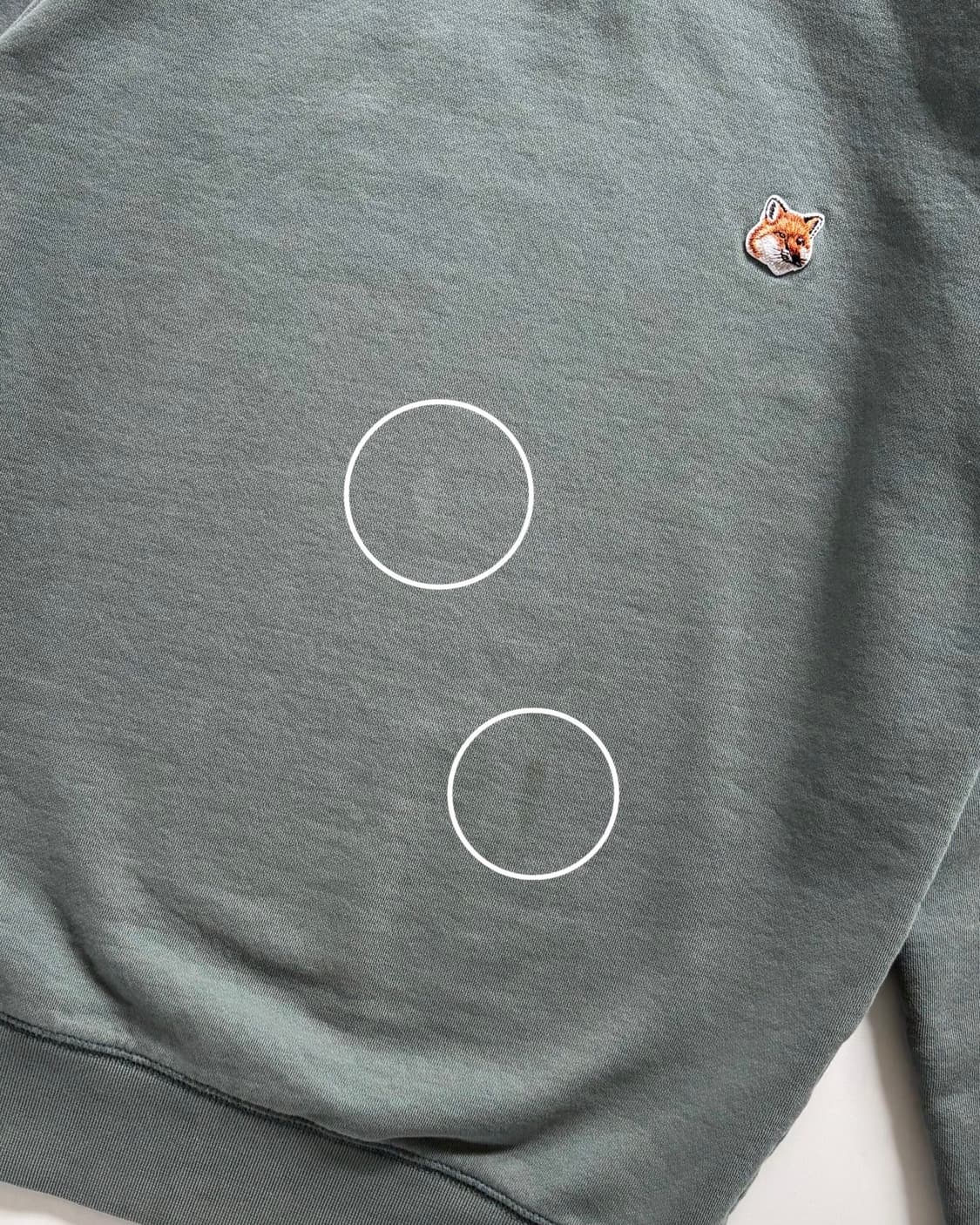 Maison Kitsune 메종키츠네 폭스패치 맨투맨 상품이미지6