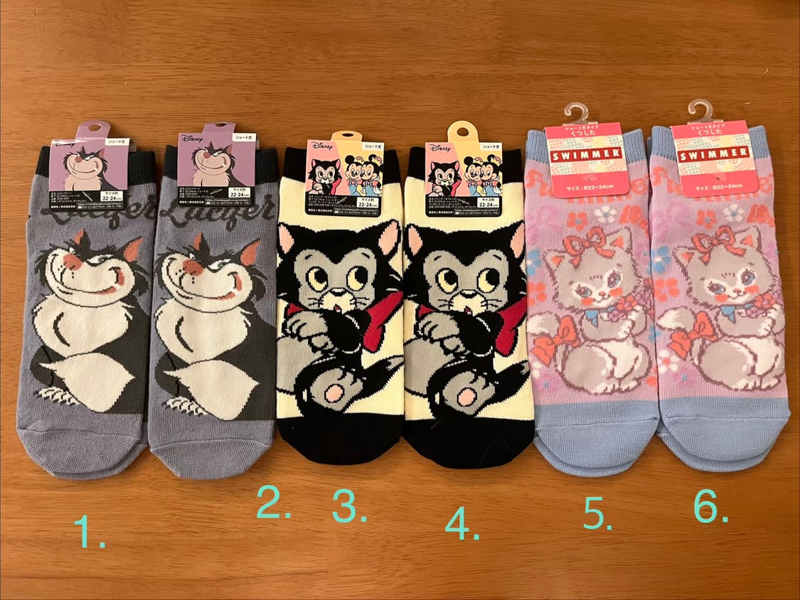 디즈니 & 스위머 일본 양말(Disney / Swimmer)_1켤레 상품이미지1