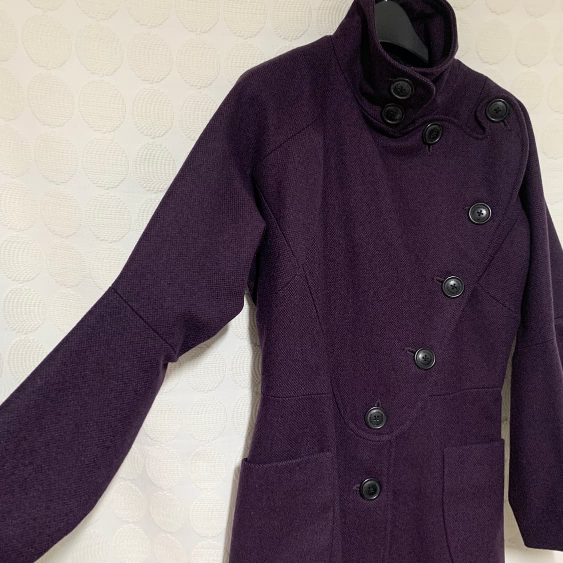 비비안웨스트우드 기사풍 울 코트 상품이미지5