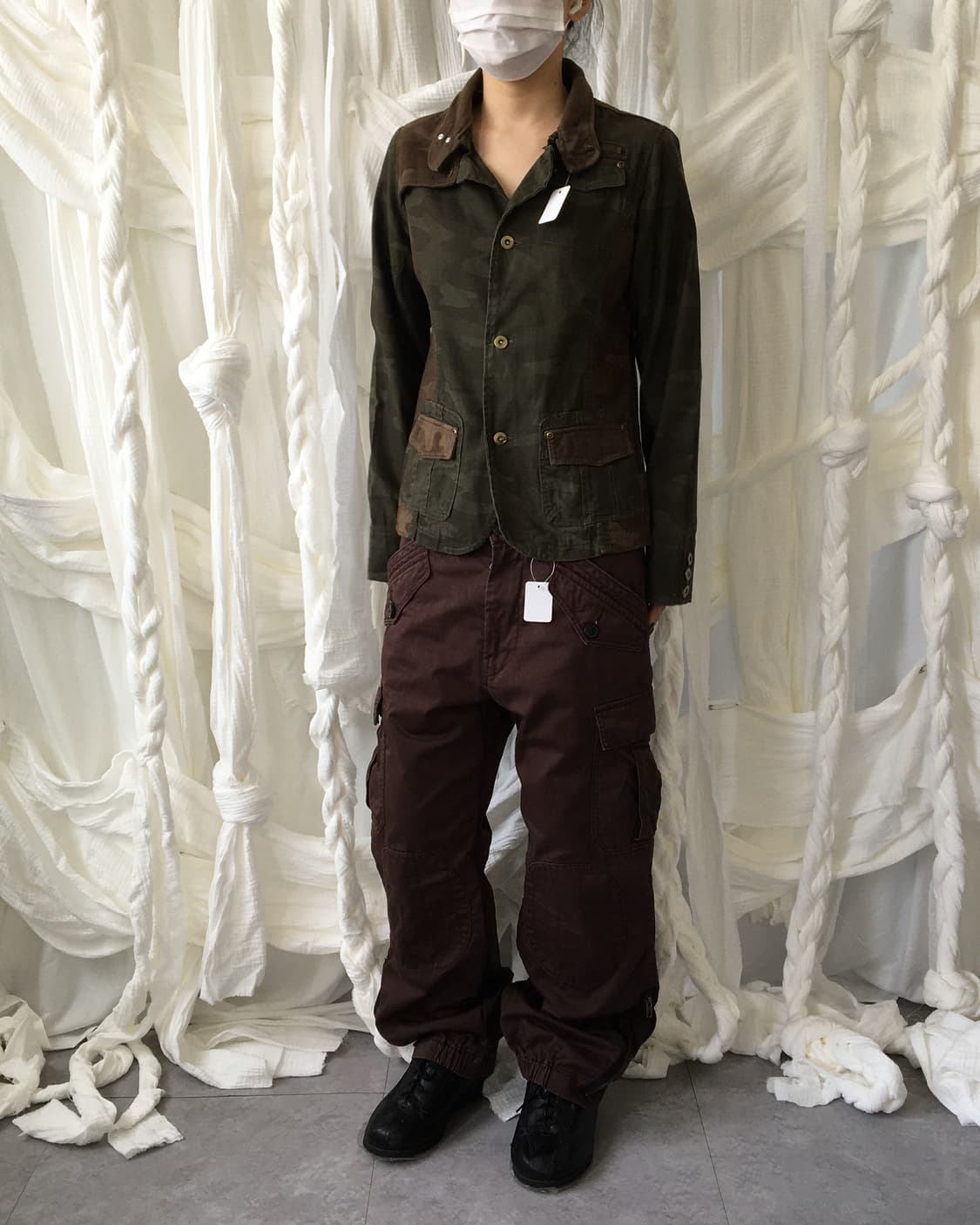 Camo pattern jacket 상품이미지1