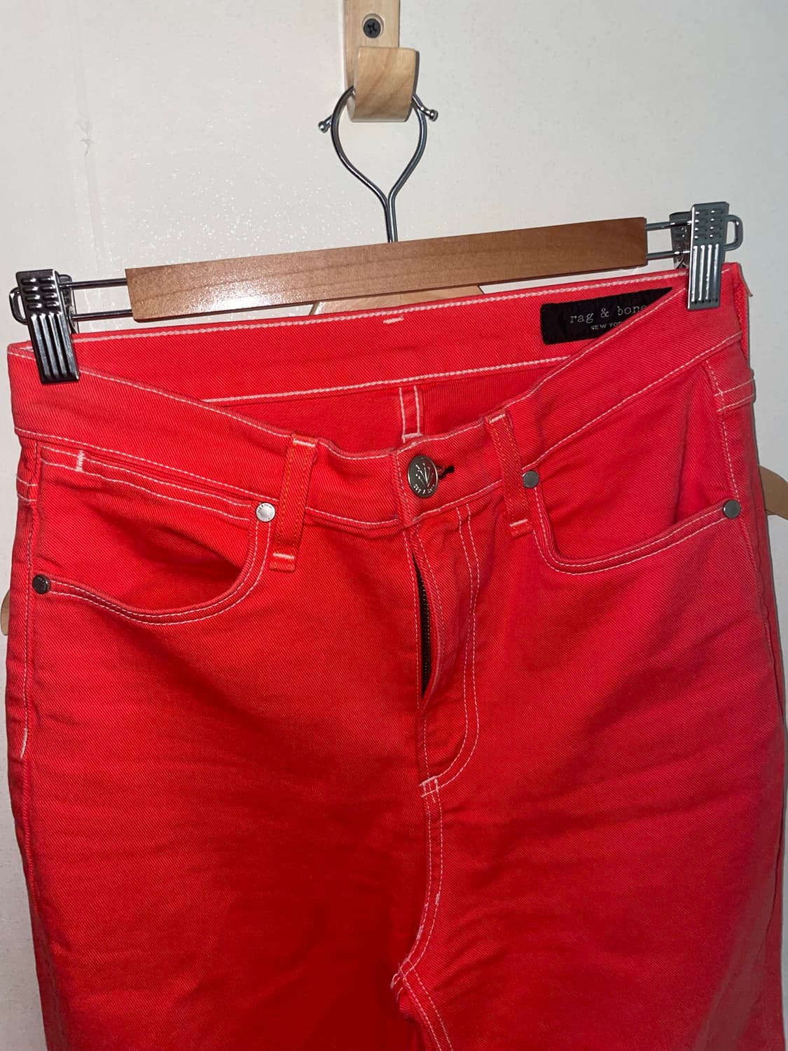 Rag&Bone Red Semi-Bootscut Jeans 상품이미지2