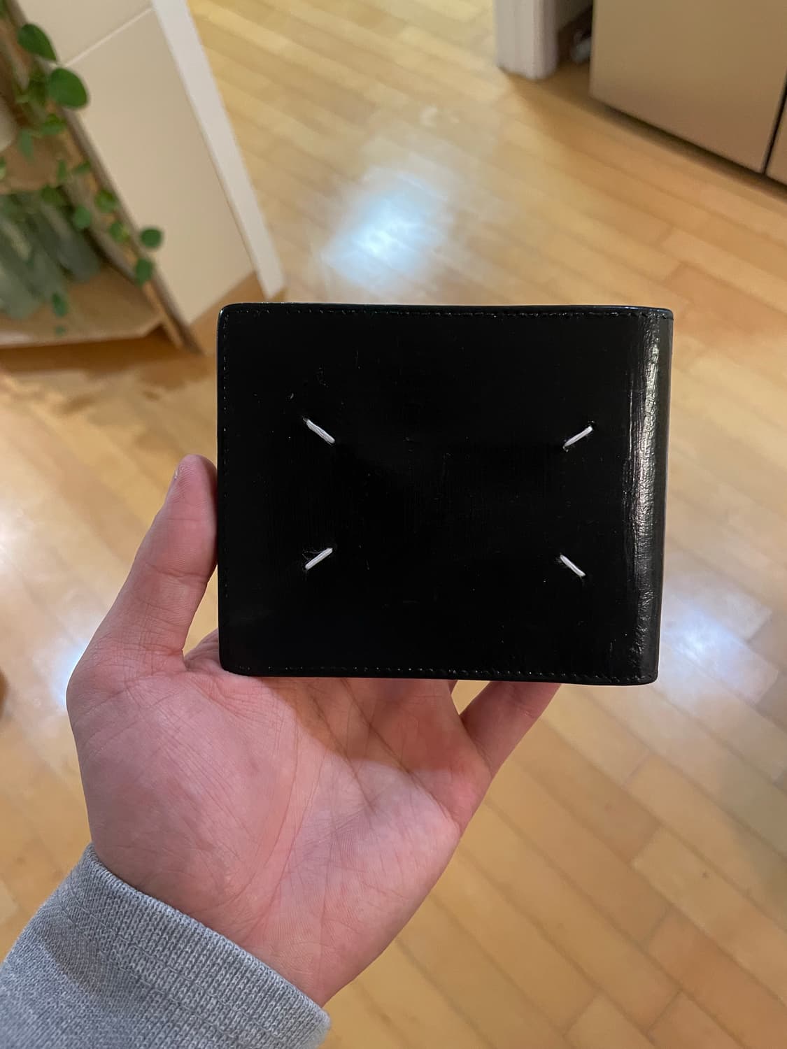 마르지엘라 유광 무광 반지갑 투톤지갑 상품이미지2