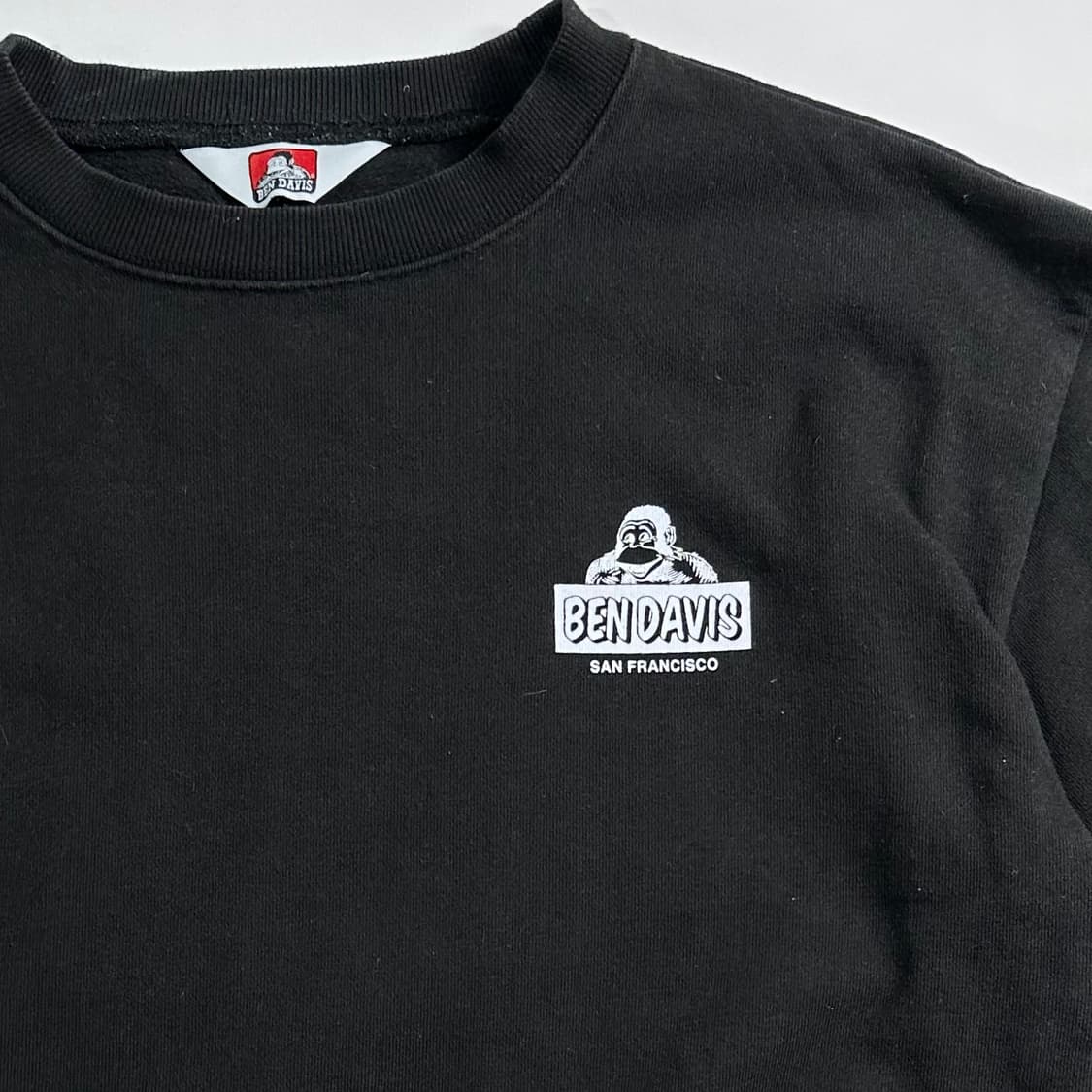 벤 데이비스 블랙 맨투맨   상품이미지3