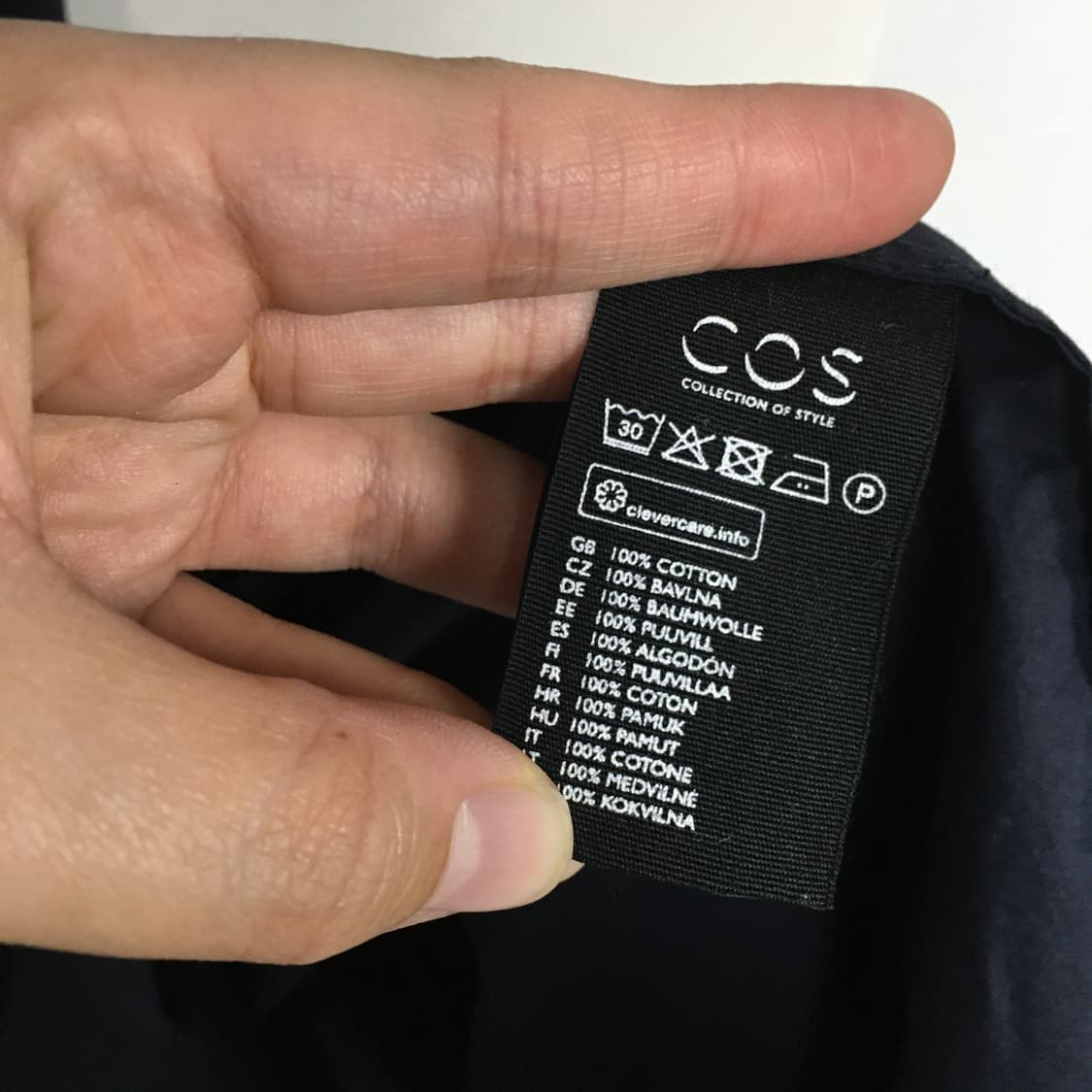 COS 코스 반집업 슬리브리스 롱 원피스 42 상품이미지4