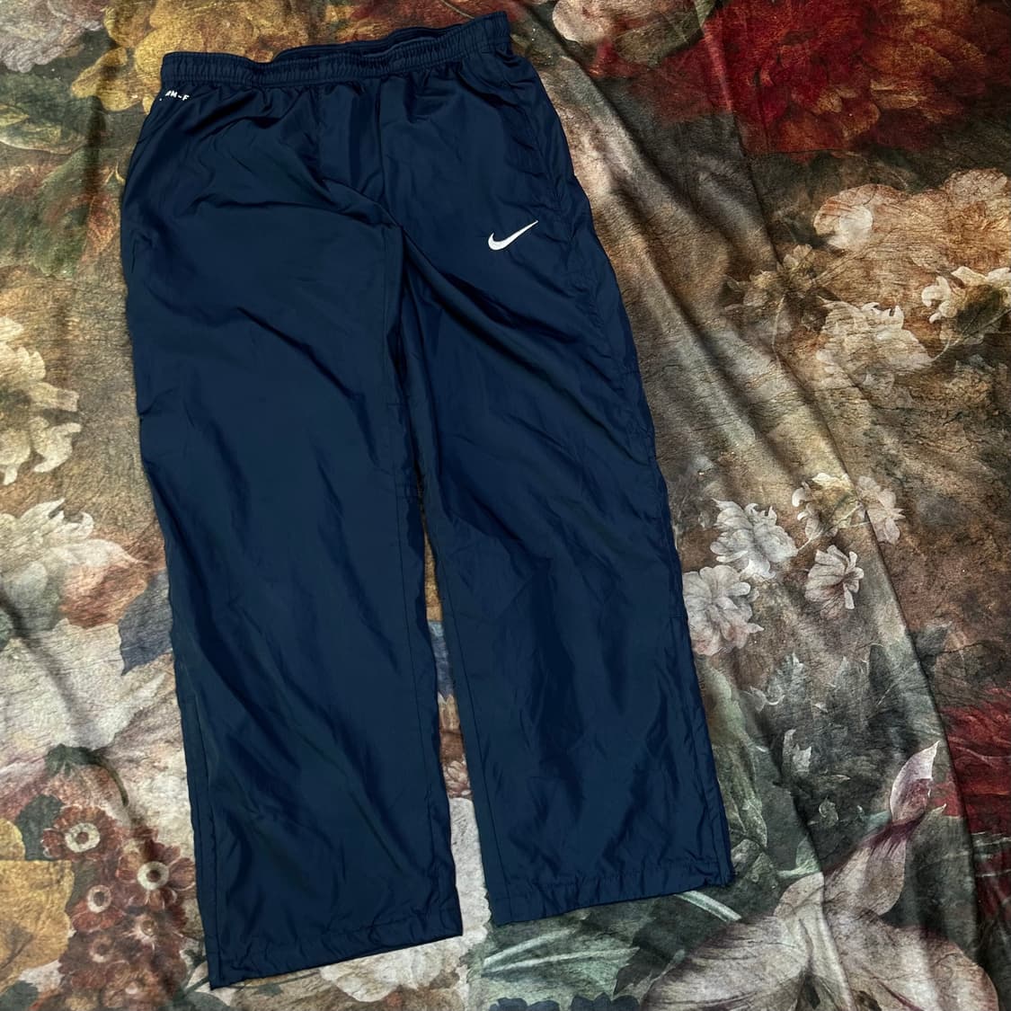 나이키 빈티지 스우시 스몰로고 스톰핏네이비트랙팬츠 L 상품이미지1