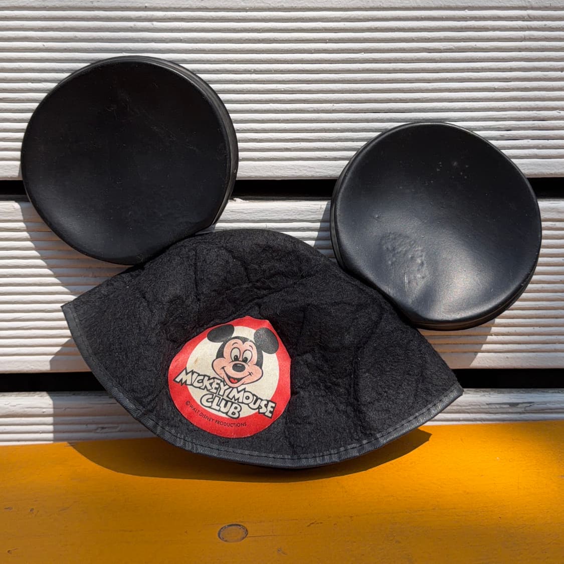 빈티지 소품 1970년 미키마우스 클럽 모자 상품이미지1