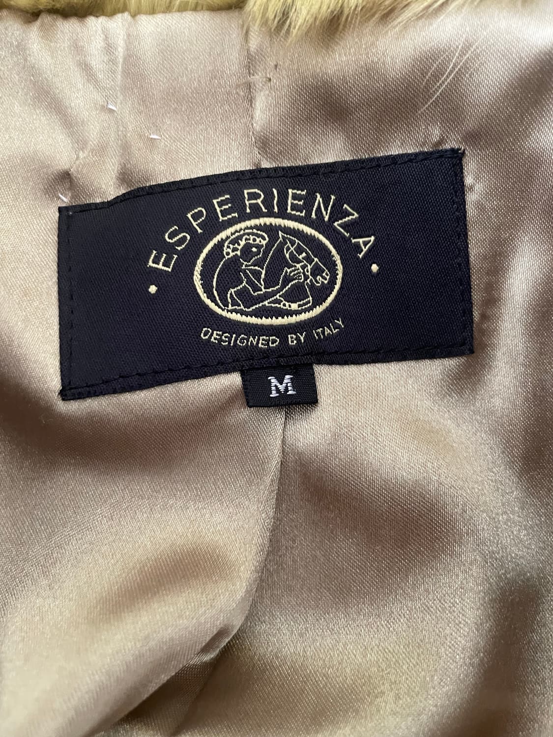 vintage olive fur jacket 상품이미지4