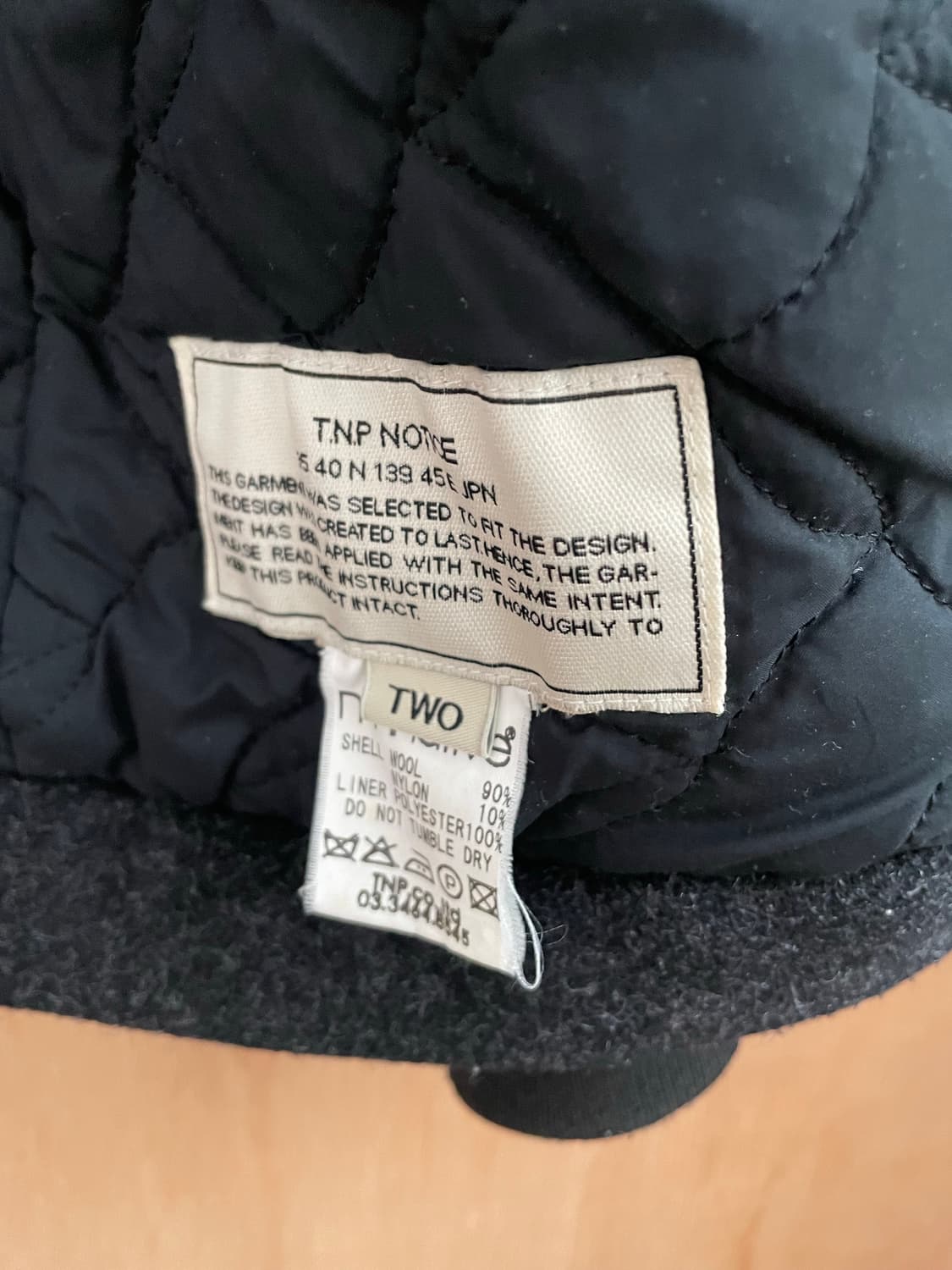 논네이티브 울 라이더스 봄버 자켓 상품이미지8