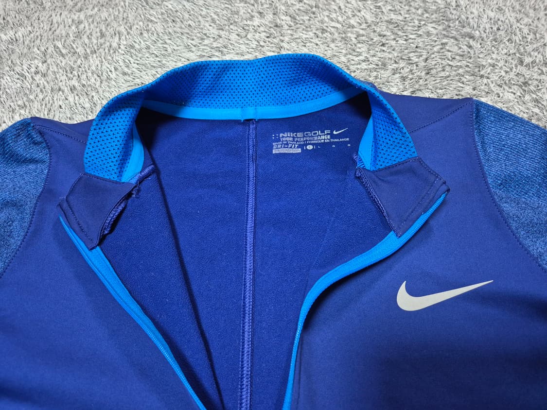 나이키 골프 남성 기모 하프집업 셔츠 L 상품이미지4