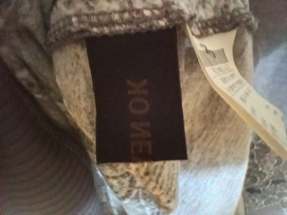 최연옥 플라워 프린팅 비즈 루즈핏 롱 티셔츠 고급 튜닉 블라우스 백화점 상품이미지7