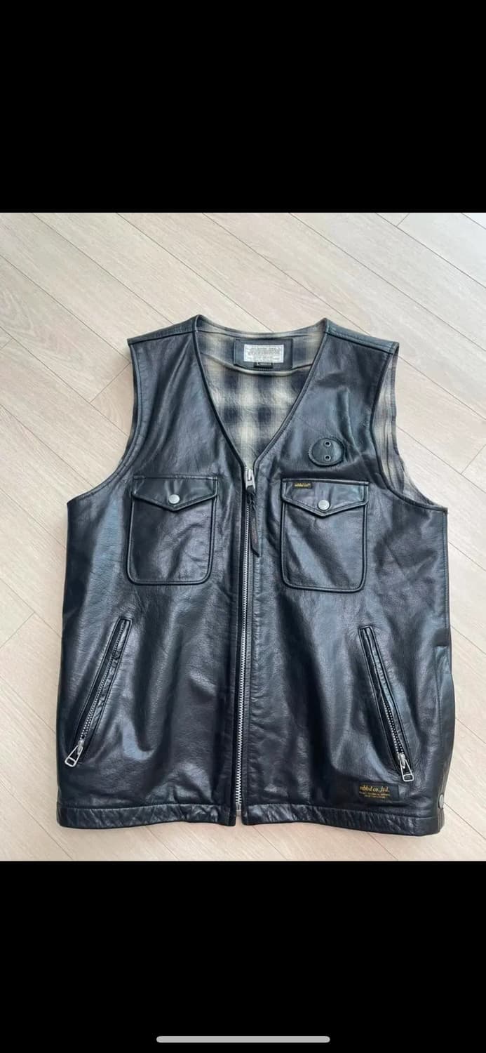 네이버후드 레더 베스트 L 상품이미지1