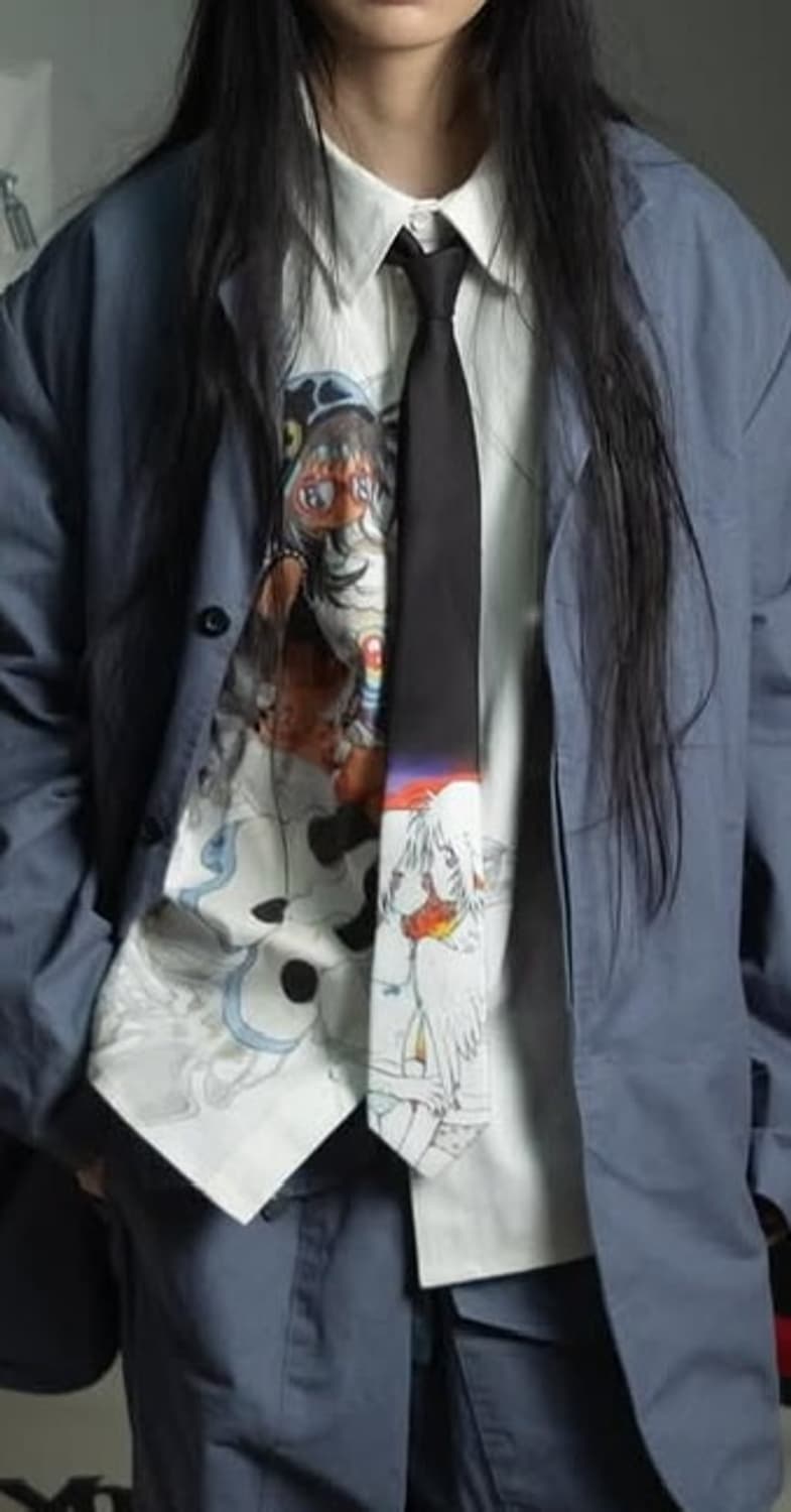 Yuminha 유민하 oliwabiu 일러스트 셔츠 상품이미지3