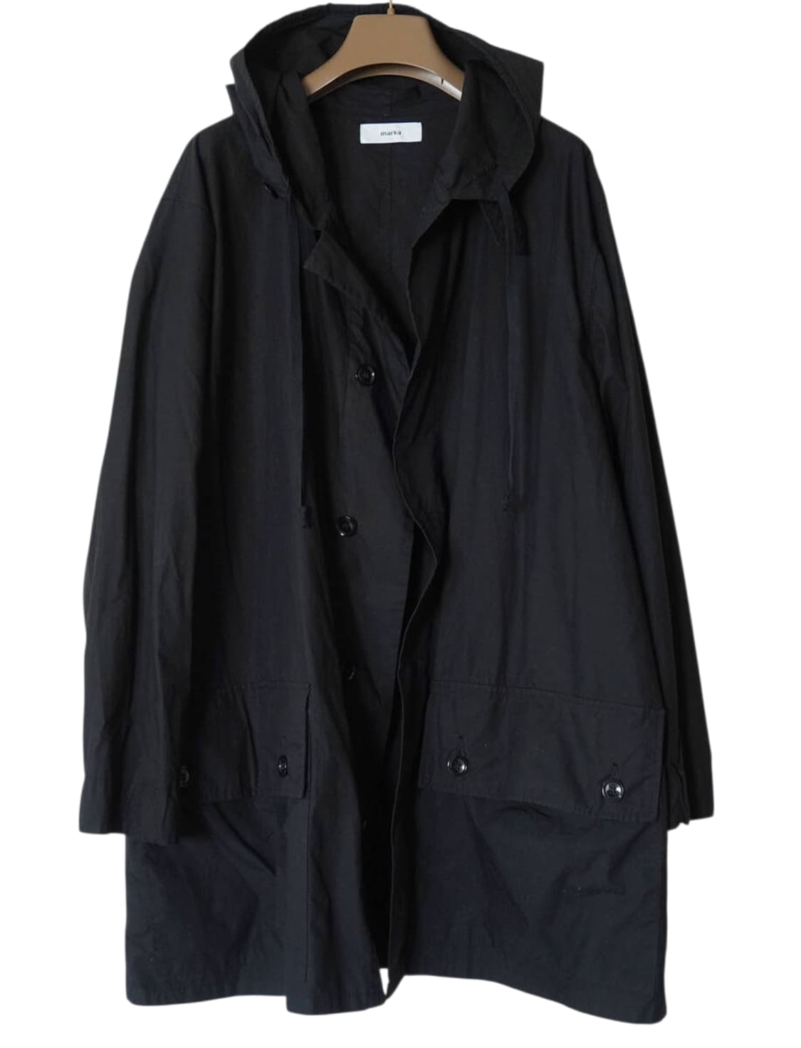 마카웨어 코튼 스노우 파카 블랙 상품이미지6