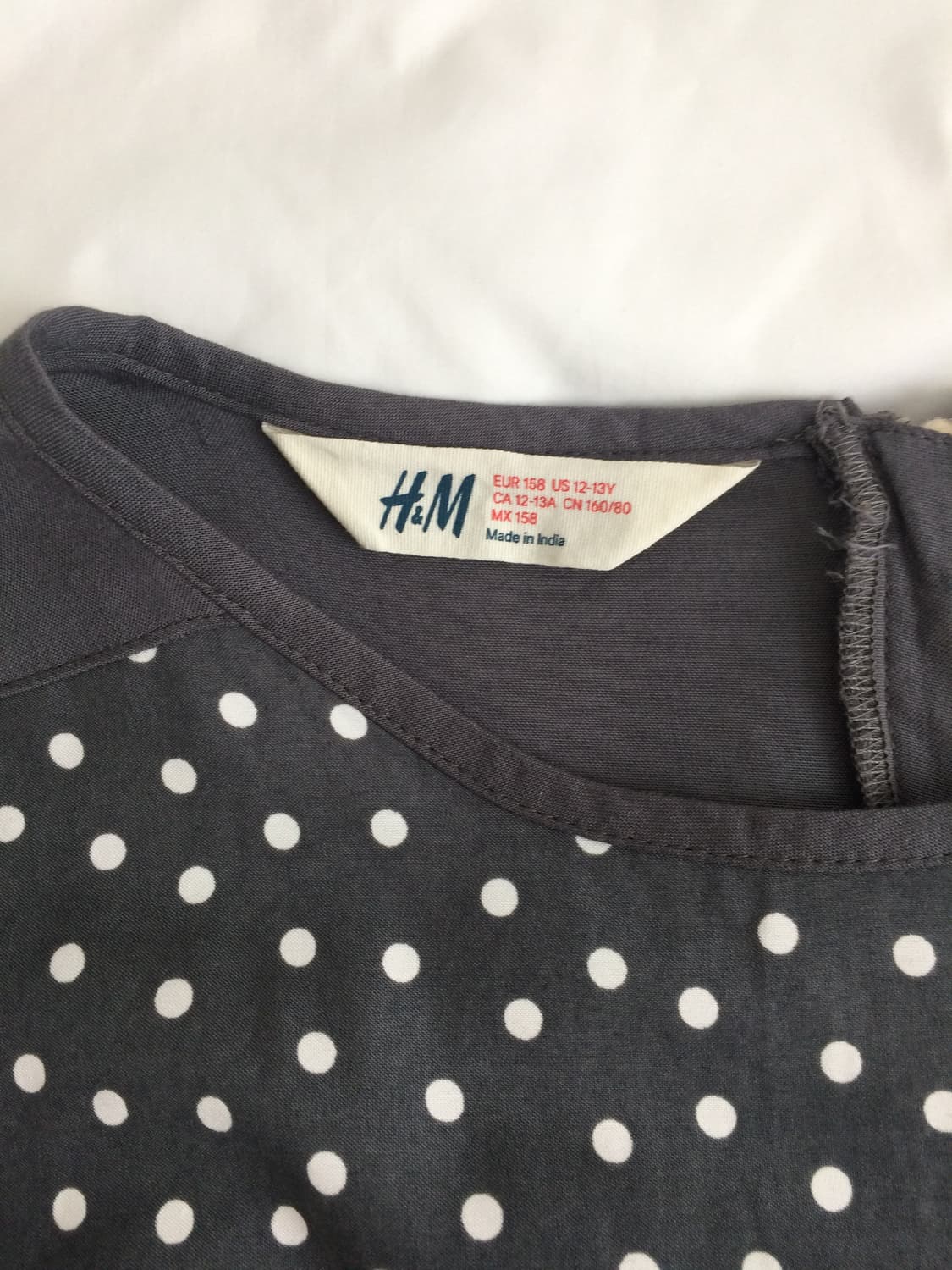 H&M 도트 티셔츠 모리걸 🪽 상품이미지4