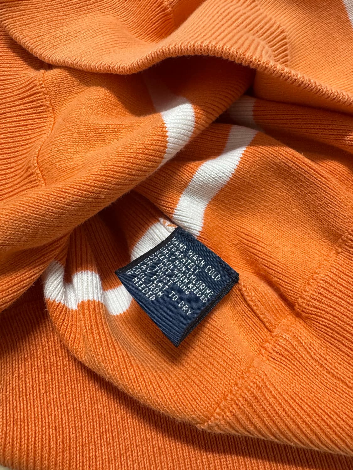 폴로 랄프로렌 스트라이프 반집업 니트  상품이미지5