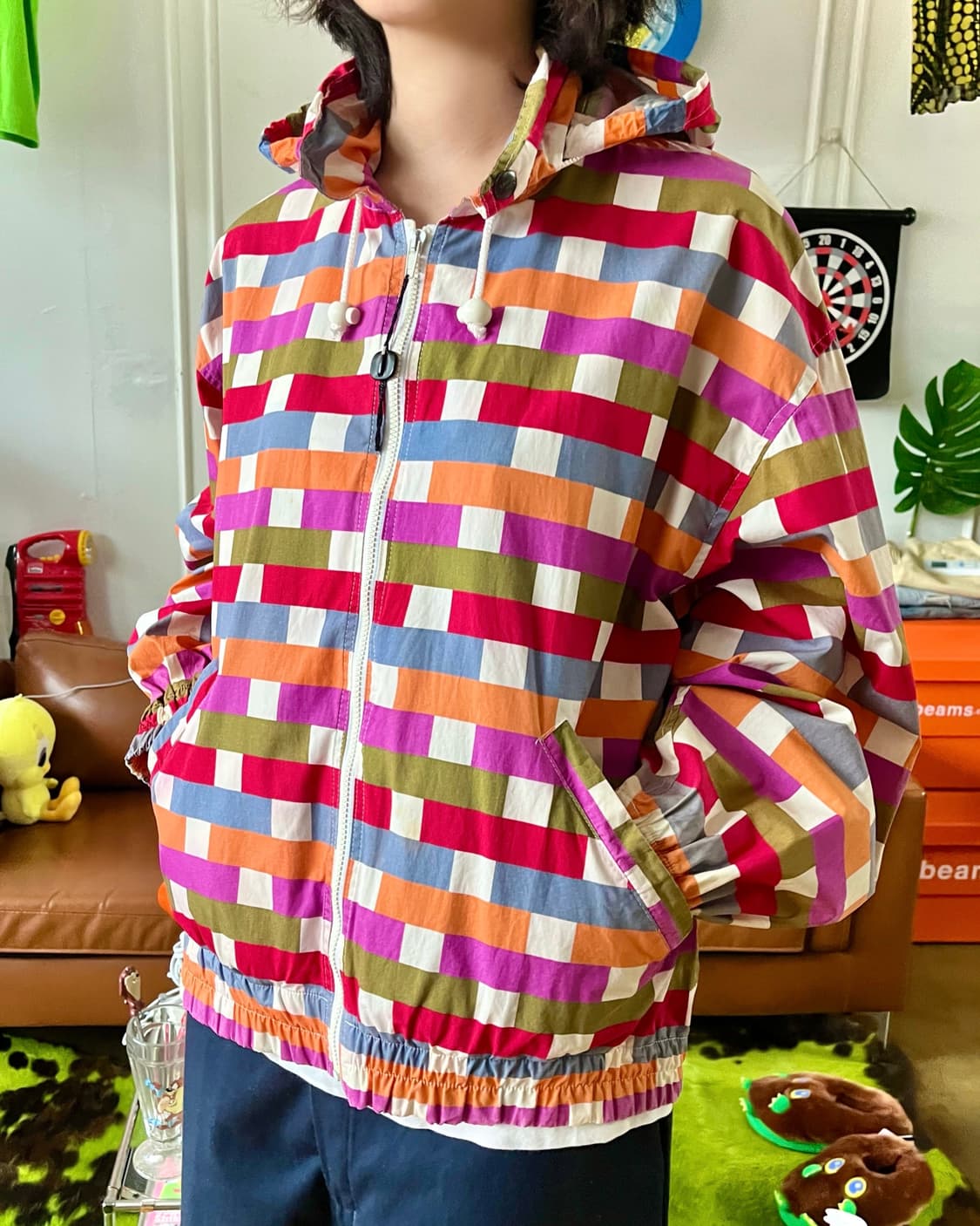1990s MISSONI Sport Hoodie Bomber Jacket 상품이미지2