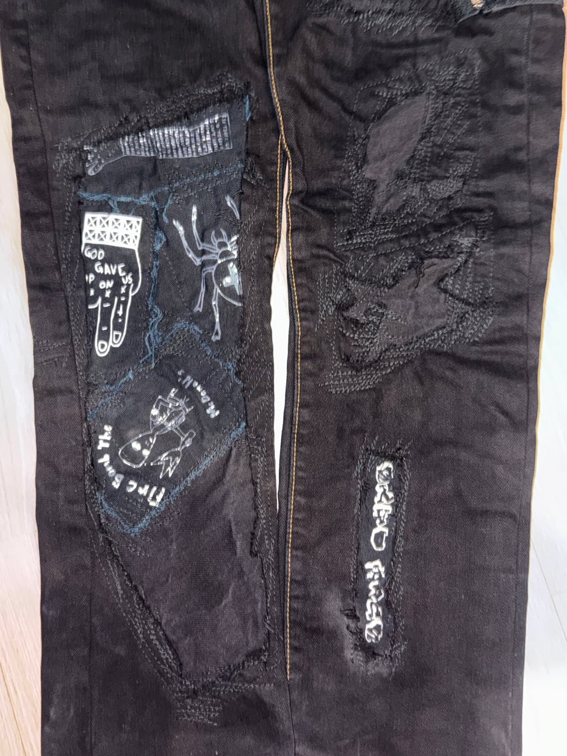 Elliott Evan Custom Patchwork Distressed 상품이미지9