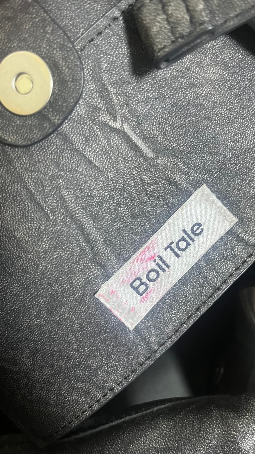 boiltale 보일테일 메간백 워시드 블랙 상품이미지4