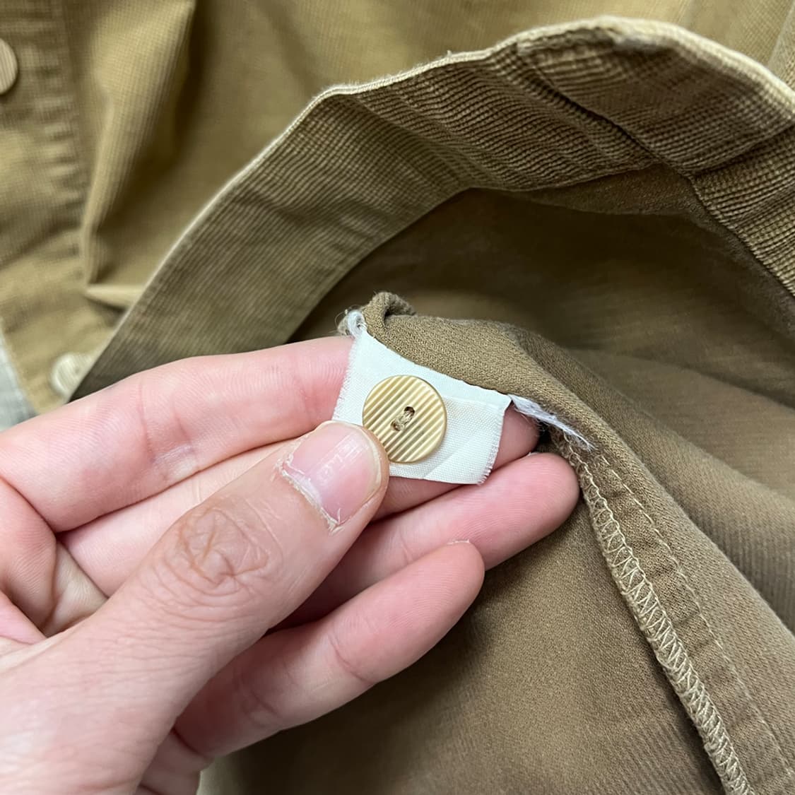 JPN 안젤로 가바수스 재팬 스누피 코듀로이 셔츠 XL급 상품이미지5