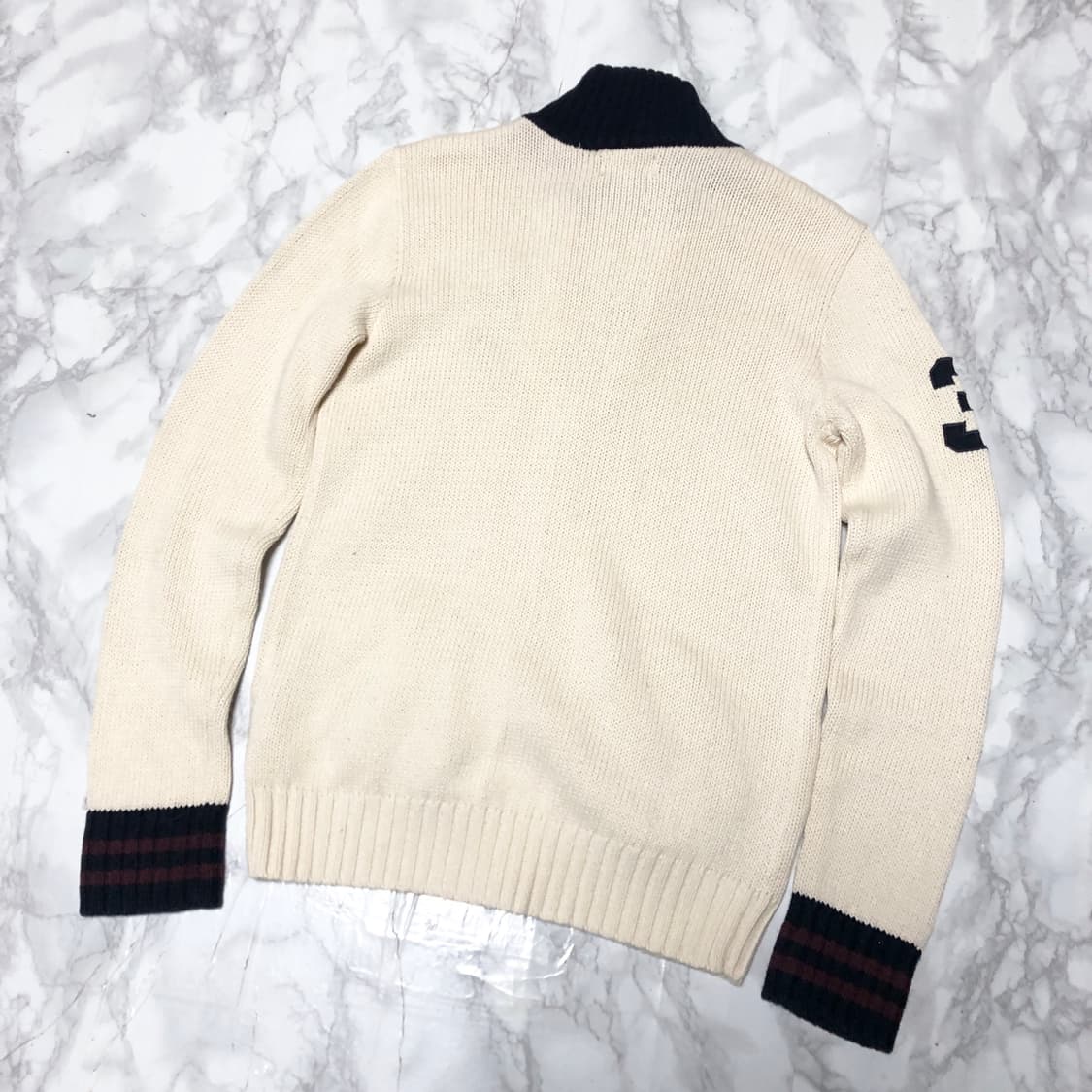 폴로 랄프로렌 빅포니 아이보리 자켓 멀티포니 상품이미지3