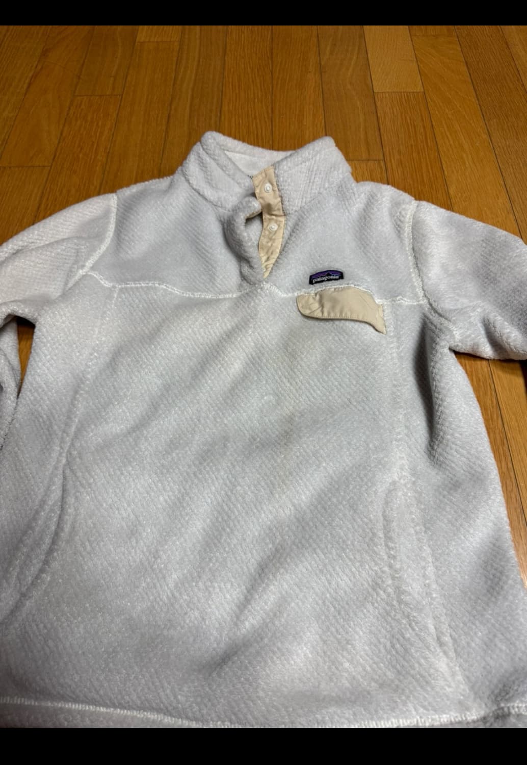 파타고니아 신칠라 풀오버 주니어 XXL 화이트 상품이미지6