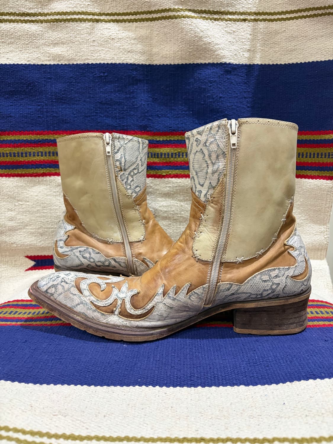 Red Cover western boot / 레드커버 파이톤 웨스턴 부츠 상품이미지2