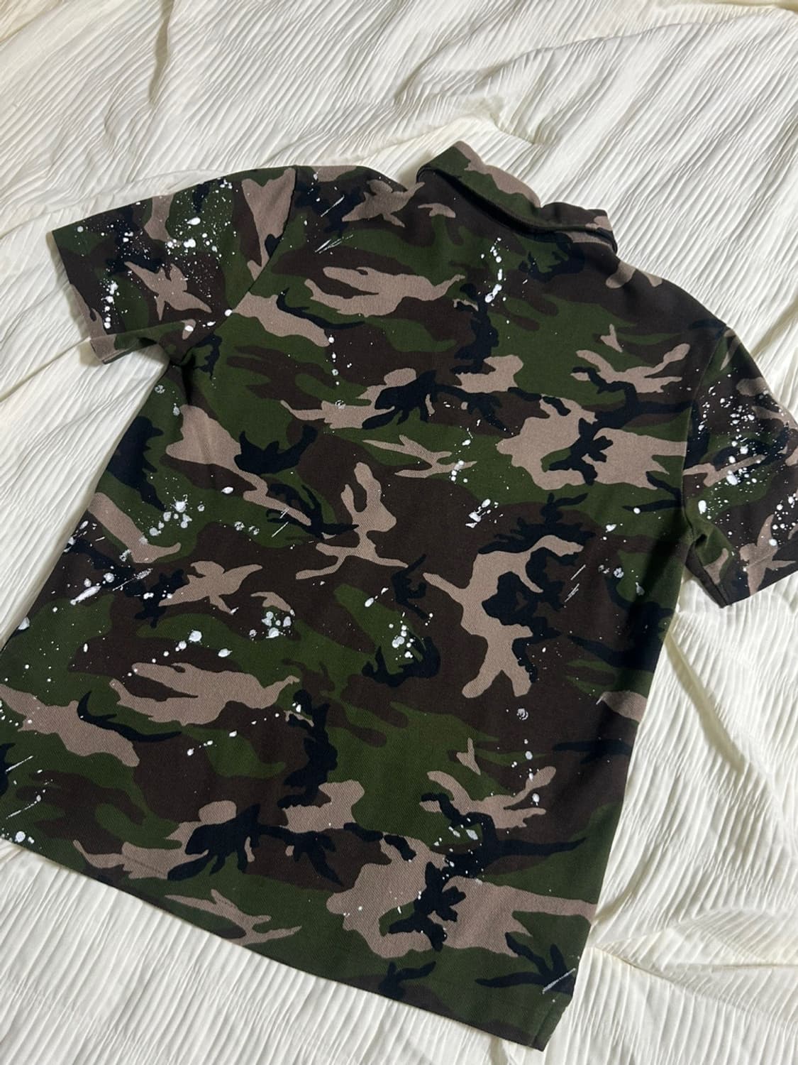 POLO ralph lauren 페인팅 카모 pk 티셔츠 상품이미지4