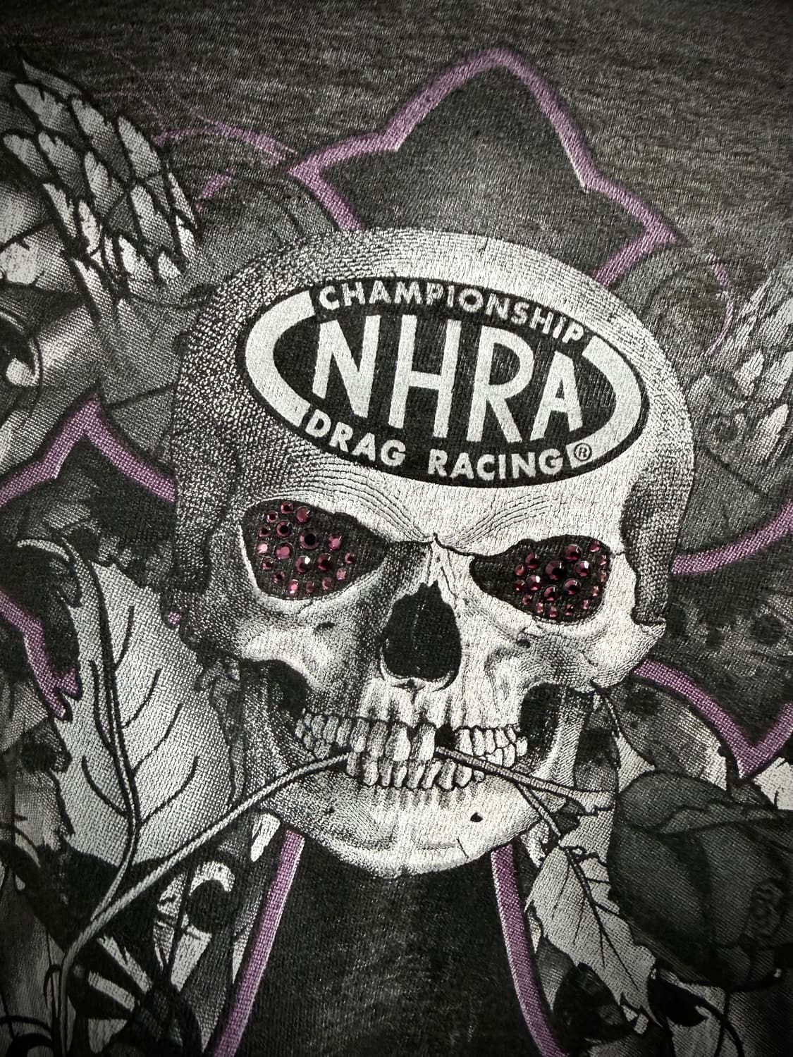 Punk mood skull printing halfsleeve 상품이미지5