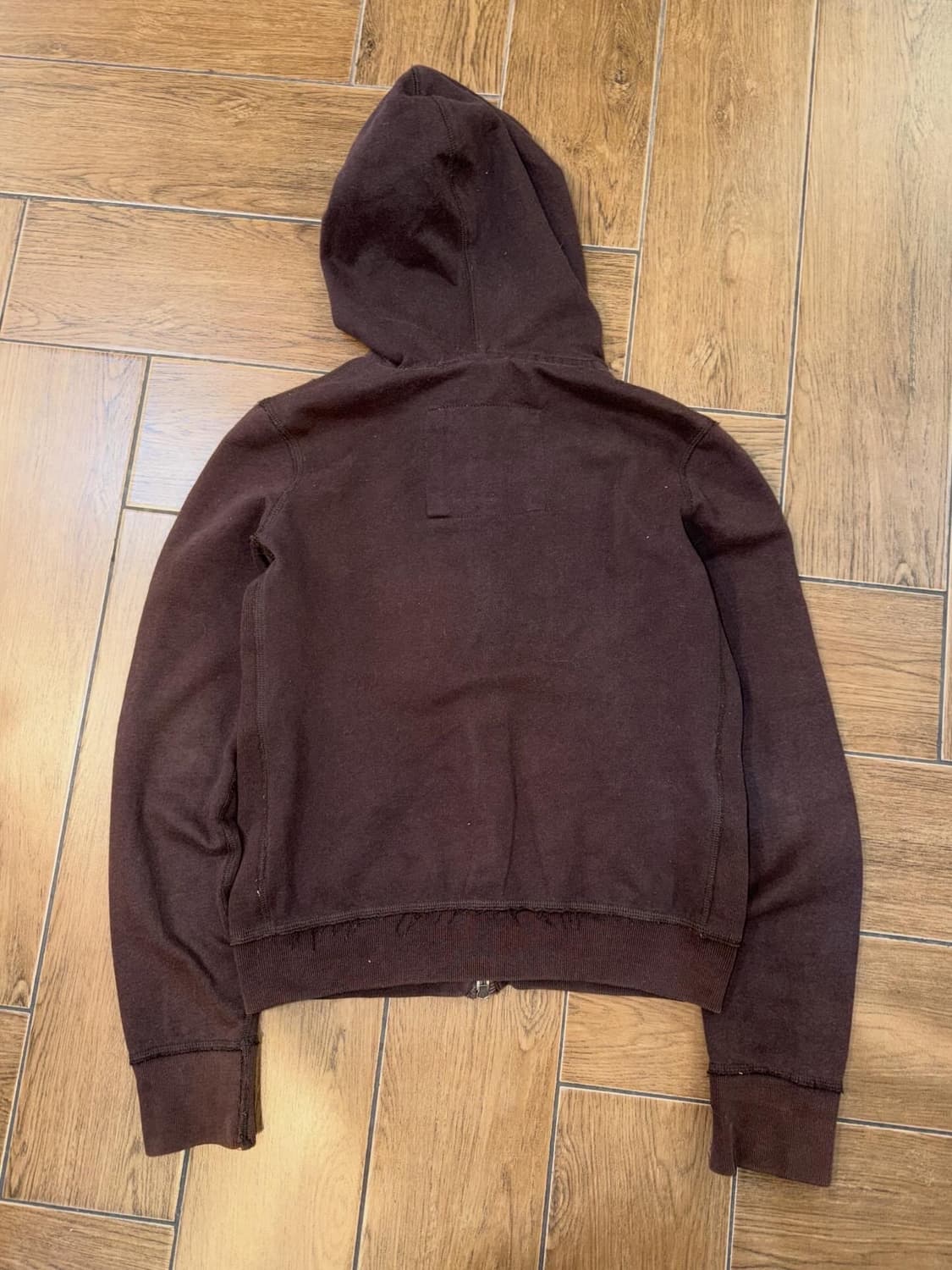 Abercrombie Brown Two-Way Hood Zip-Up  상품이미지6