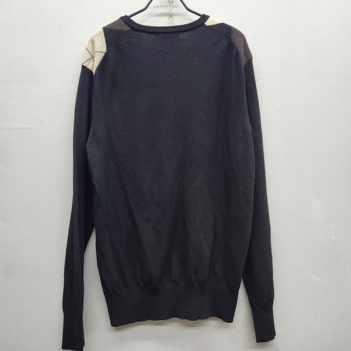 빈폴 아가일 패턴 울 니트 100(L) 상품이미지3