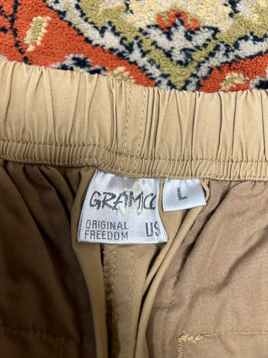 [L] GRAMICCI 그라미치 USA 베이지 팬츠 상품이미지4