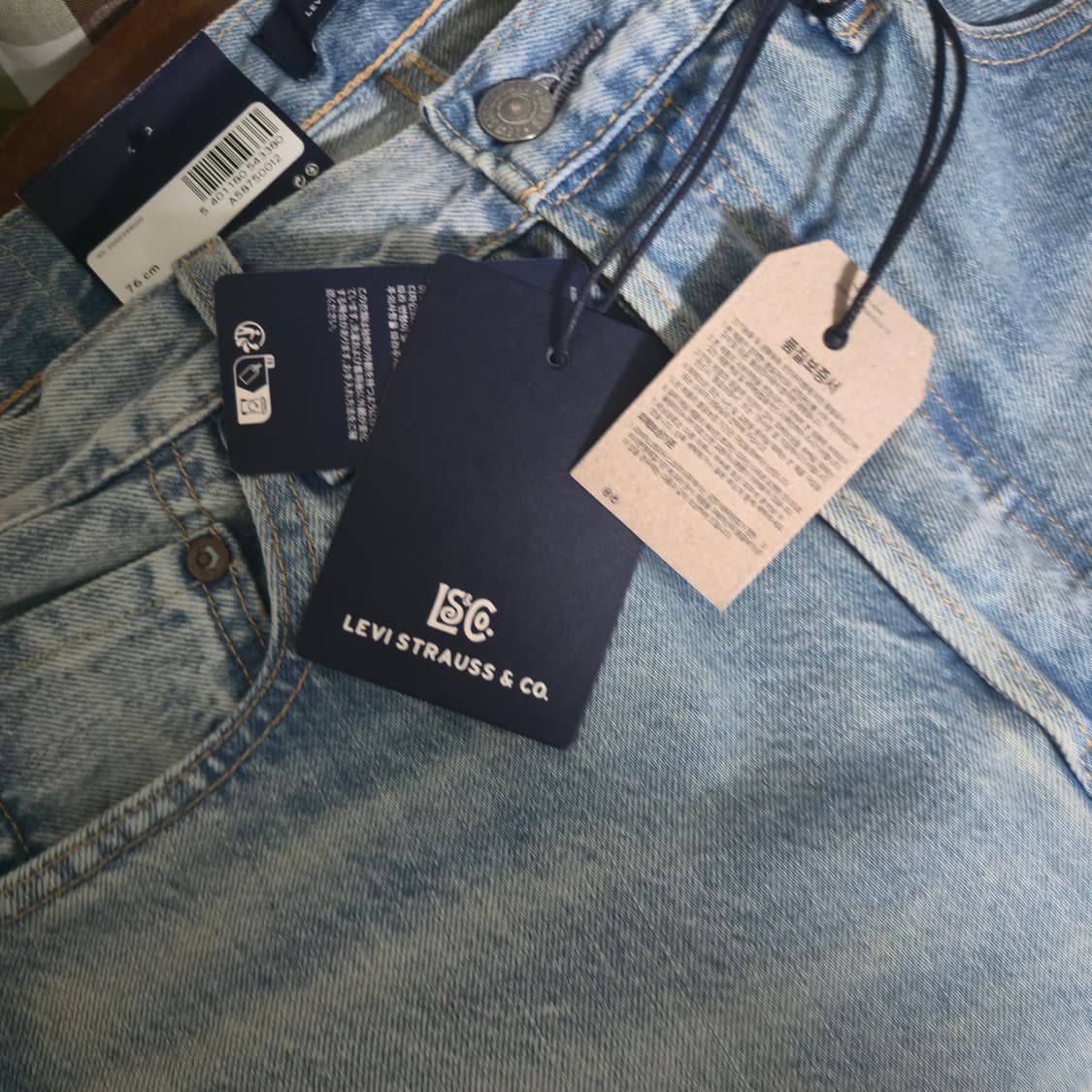 리바이스 블루탭 1980 501 [W30L32] 상품이미지2