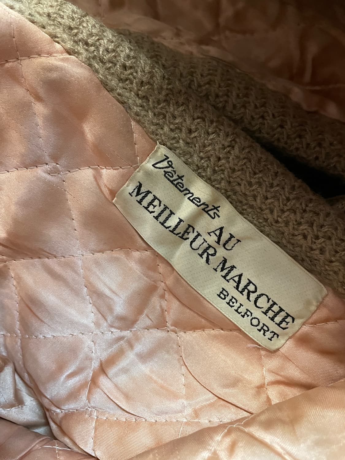 Vintage Real French Rabbit Fur Vest 상품이미지6