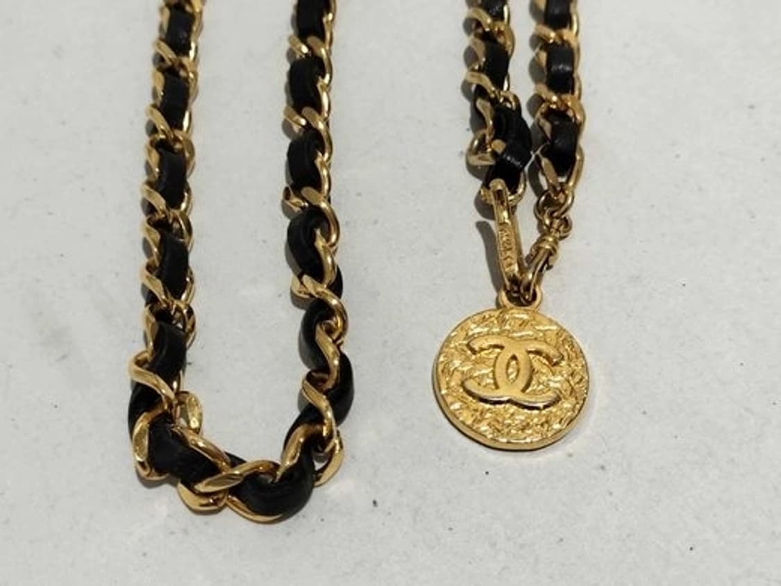 초희귀 아카이브] 샤넬(CHANEL) 1982 코코 메달 골드 체인 벨트 상품이미지5