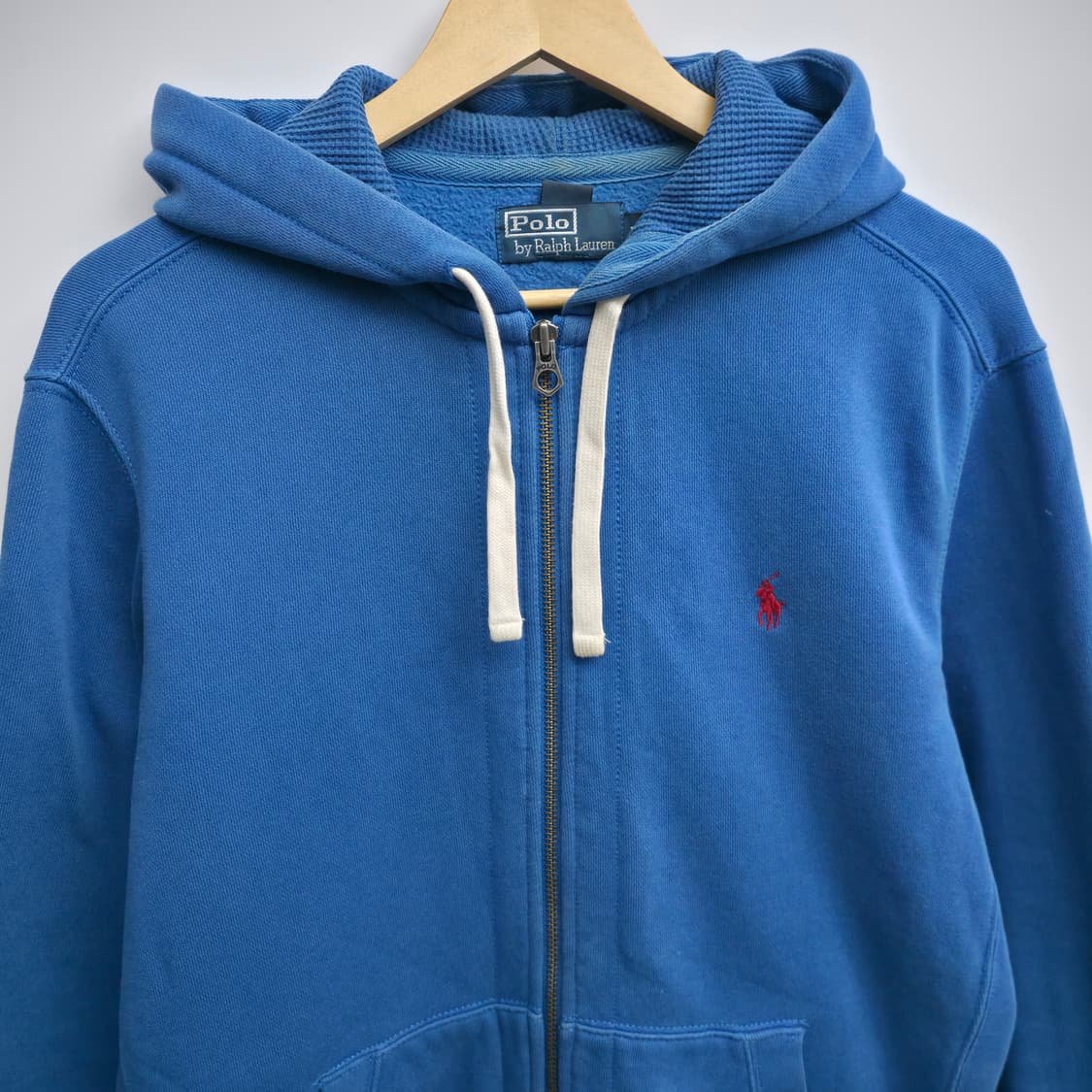 [L] 폴로 랄프로렌 블루 후드집업 상품이미지2