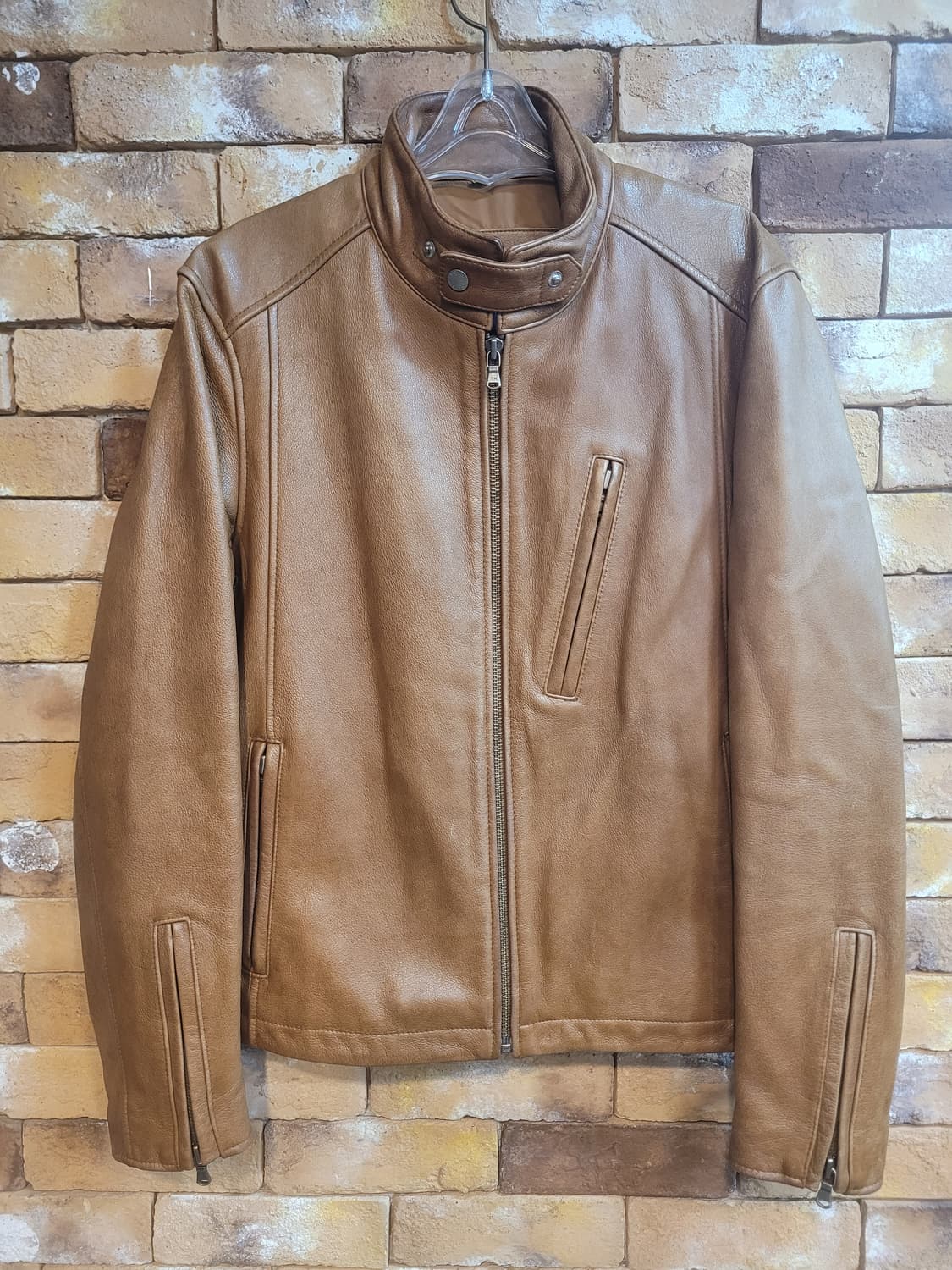 Tommy Hilfiger 타미힐피거 가죽 자켓 95 상품이미지1