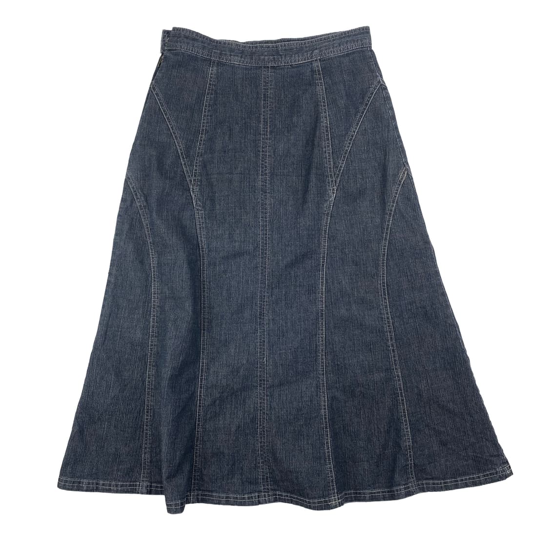 jpn 스티치 플레어 데님스커트 상품이미지4