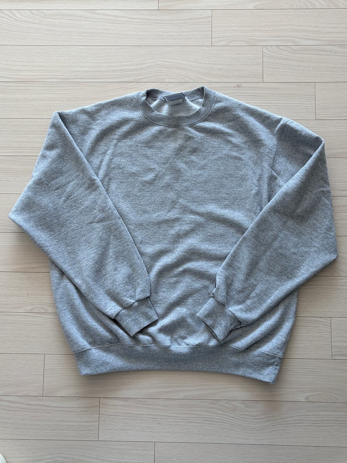 Champion 챔피온 에코 어센틱 스웻 멜란지그레이 L (105) 상품이미지1