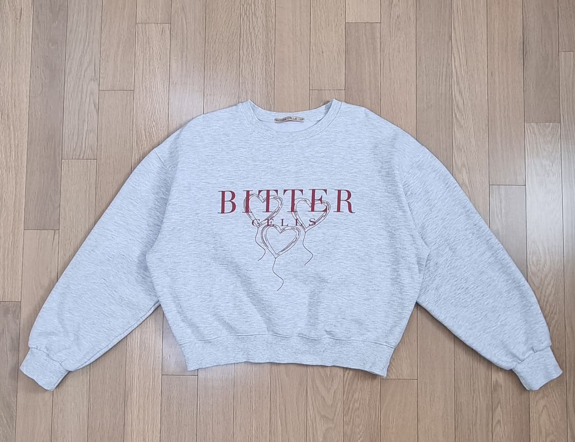 비터셀즈 하트벌룬 기모 맨투맨 1.5 size _ 여성 상품이미지2