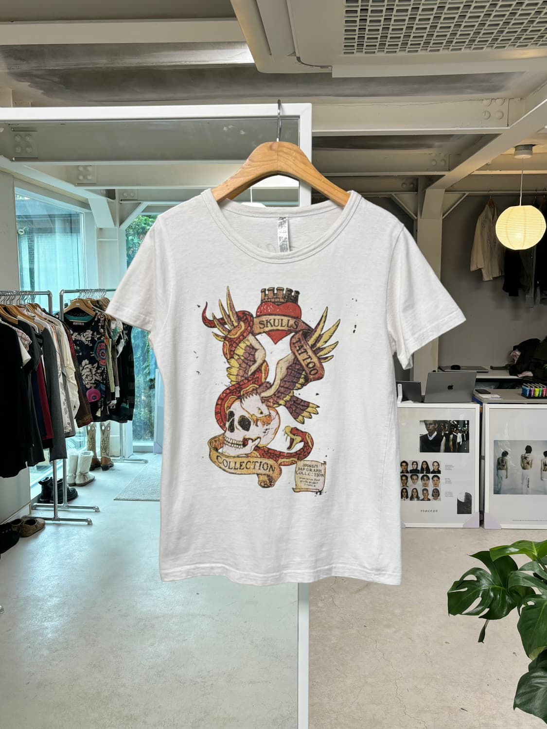 PAP 타투 티셔츠 상품이미지1