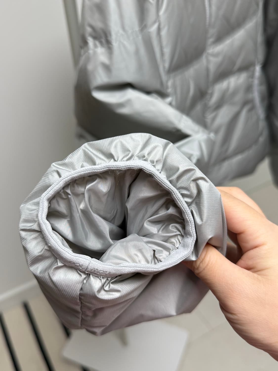 뉴발란스 women 플라잉 경량 후드형 다운 상품이미지7