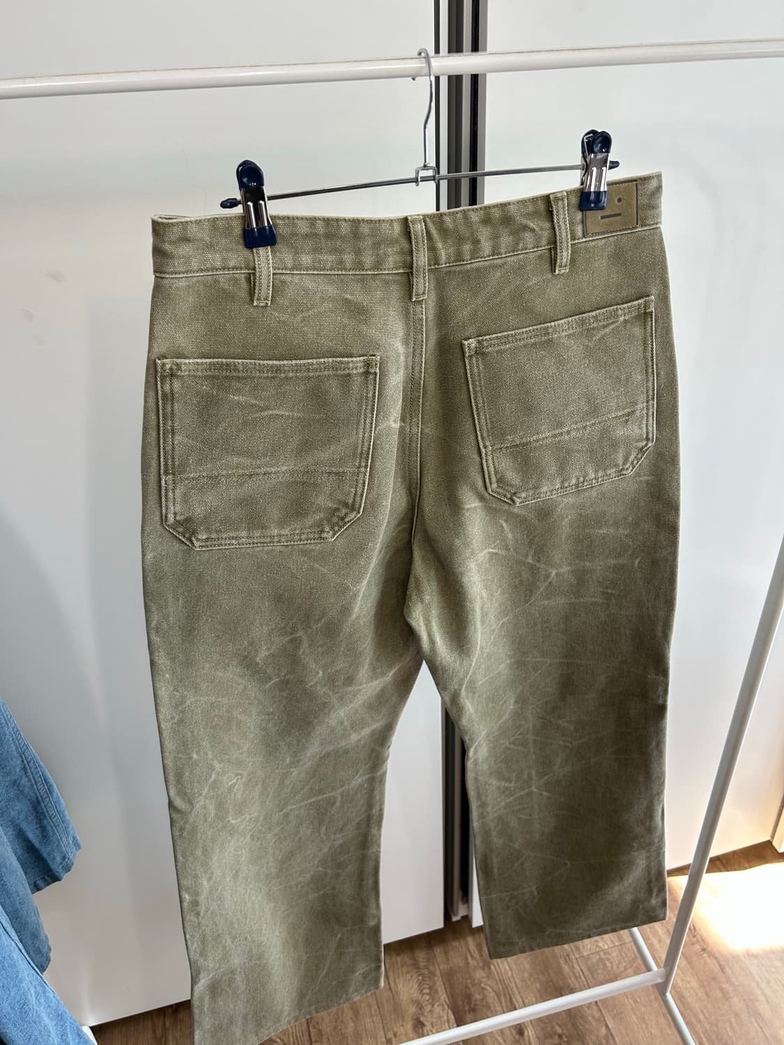 아크네스튜디오 워시드 더블니 팬츠 상품이미지6