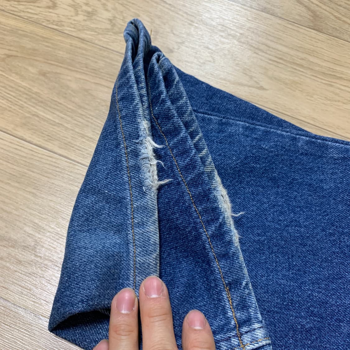 실측30x32) 93년 levi's 리바이스 517 부츠컷 데님 상품이미지7