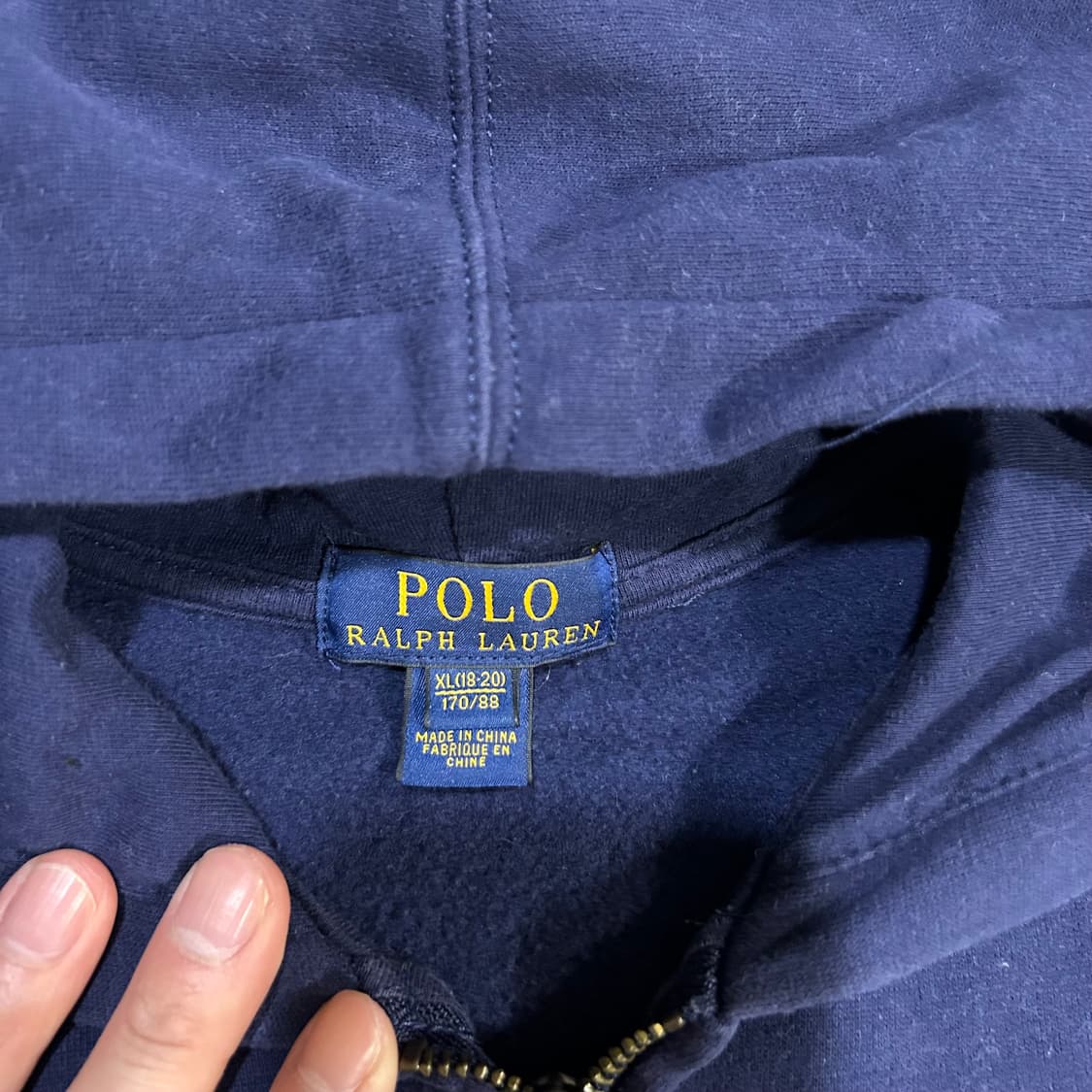 (M)폴로 후드집업 상품이미지3