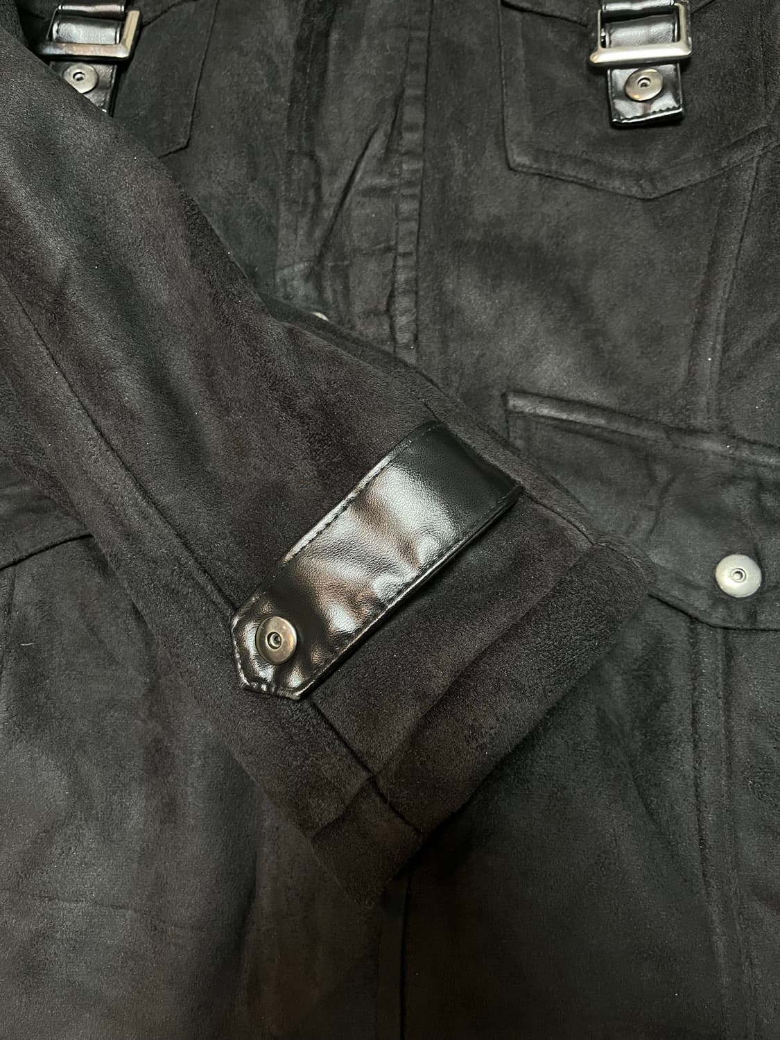 THRUXTON v-kei mood 스웨이드 무스탕 자켓 상품이미지5