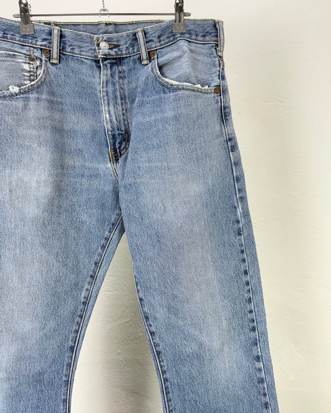 리바이스 517 라이트 블루 부츠컷 데님 팬츠 상품이미지3